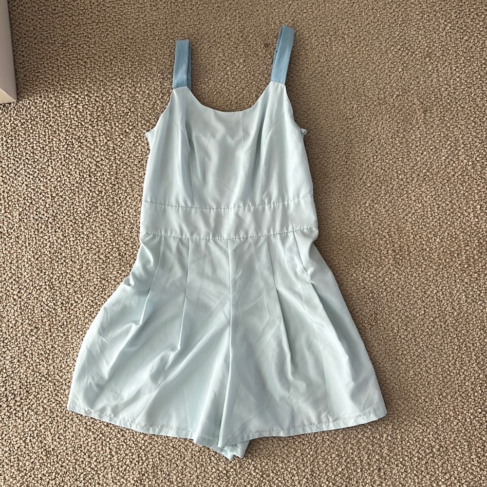Minty colored romper